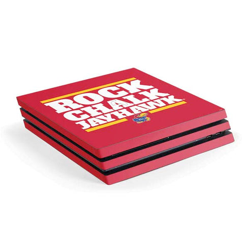 University of Kansas Rock Chalk Jayhawk PlayStation PS4 Skins